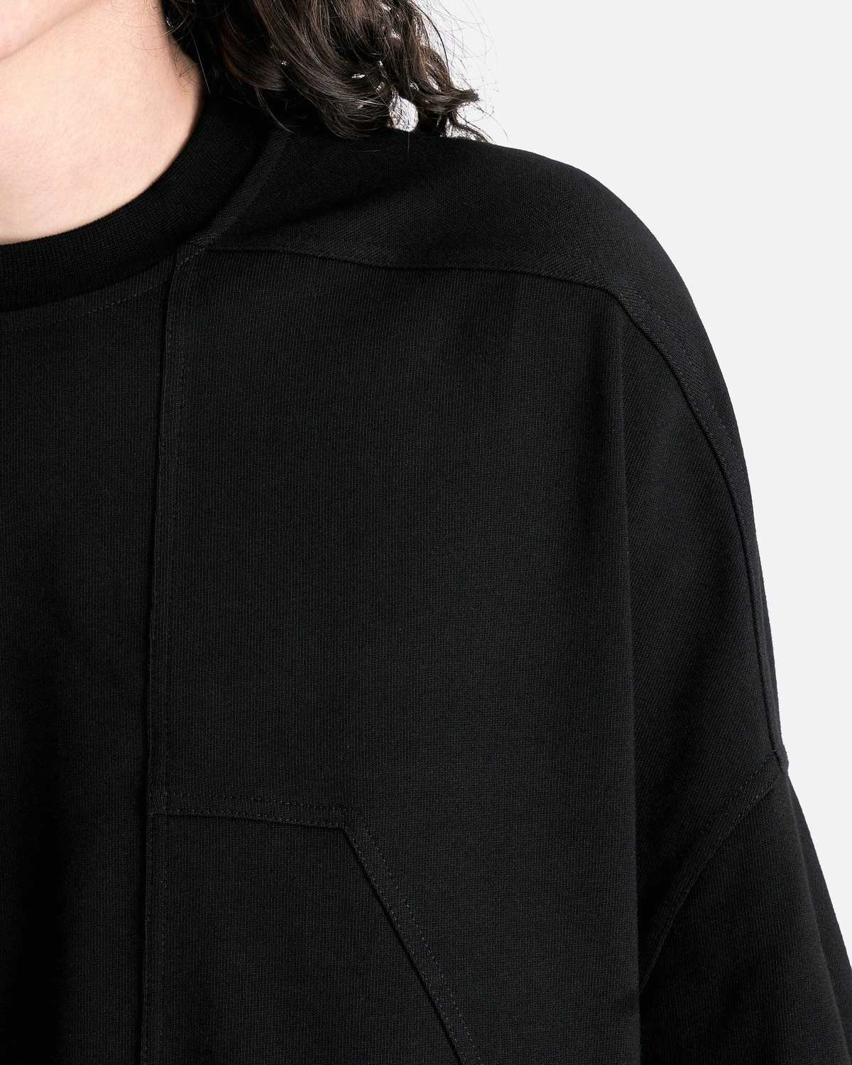 Rick Owens Splintered Peter T-Shirt - Black | Garmentory