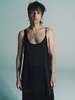 TAKAHIROMIYASHITA The Soloist. Silk Slip Dress - Black - Thumbnail 1