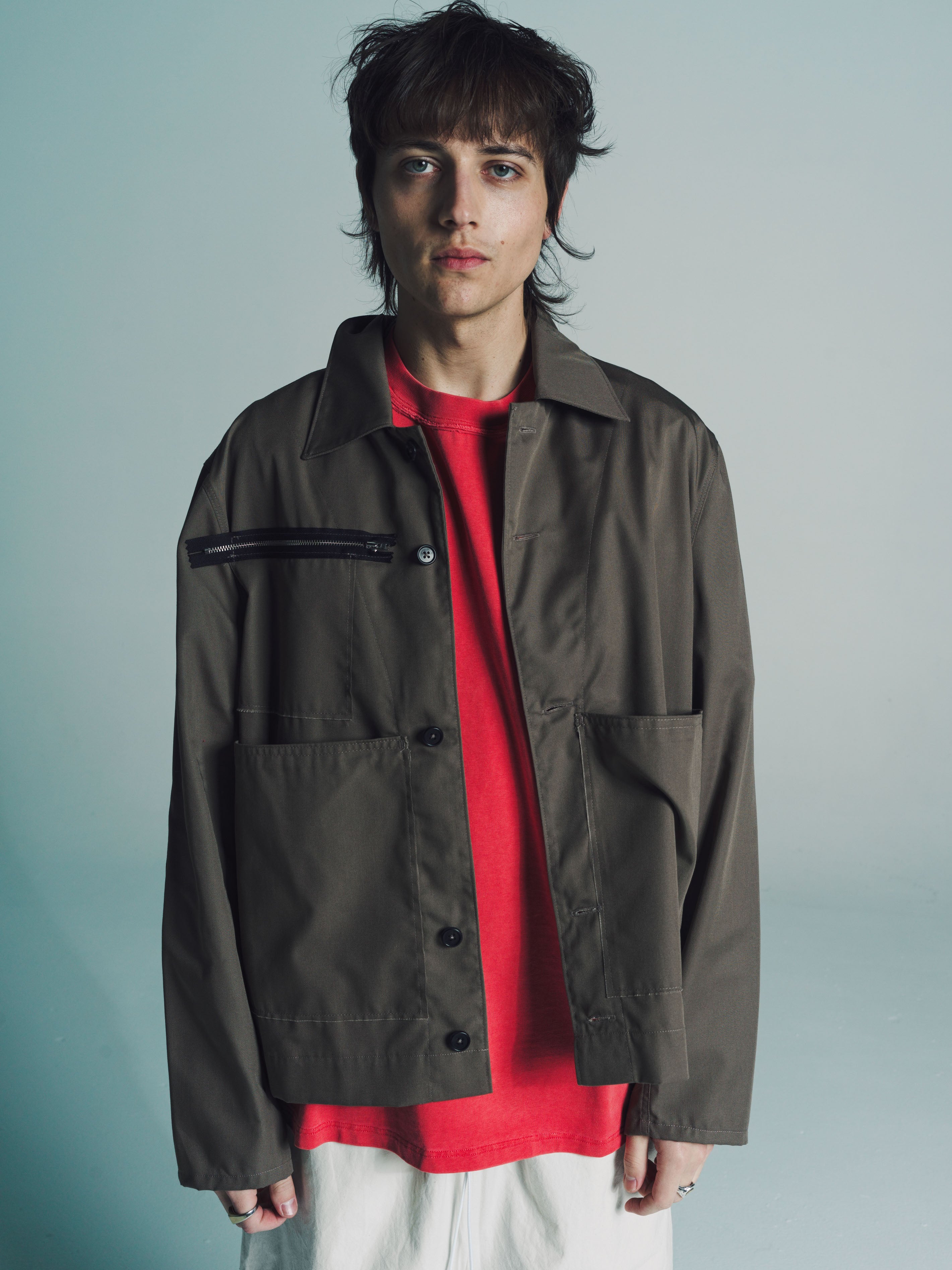 ジャケット・アウター CAMIEL FORTGENS insert worker jacket Camiel Fortgens Worker Jacket | Brown | Canoe Club