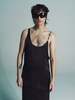 TAKAHIROMIYASHITA The Soloist. Silk Slip Dress - Brown - Thumbnail 1