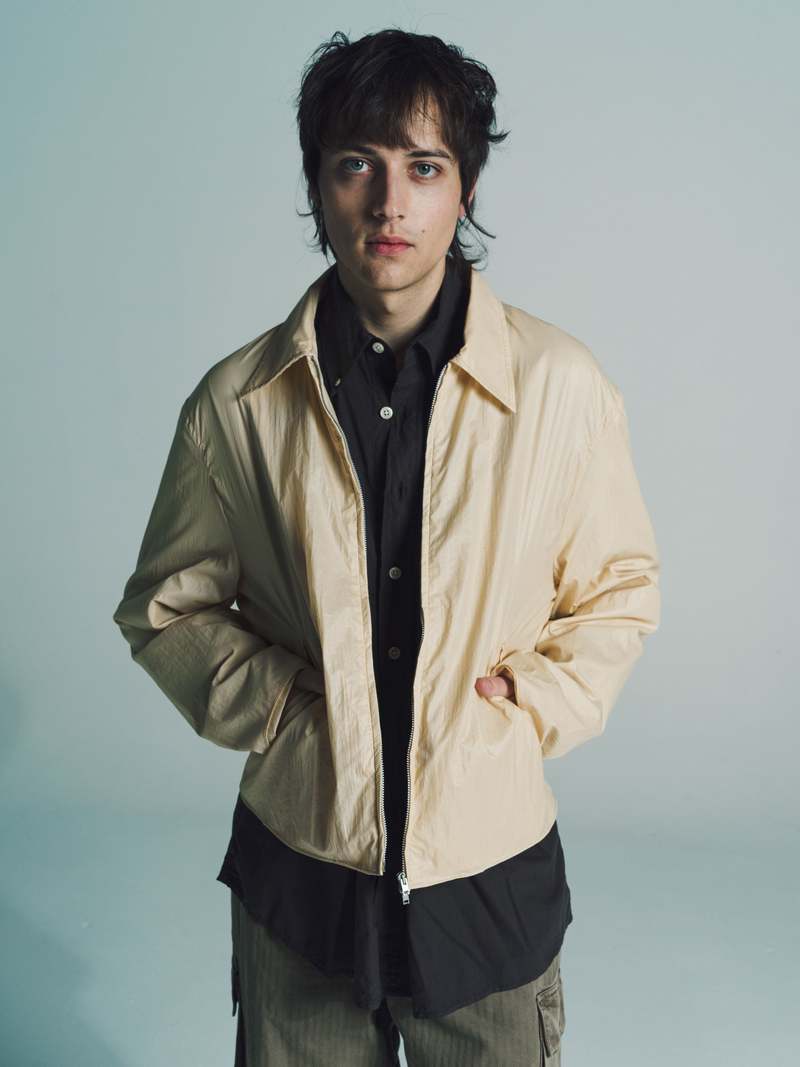 Our Legacy Rubberized Nylon Mini Jacket - Cream | Garmentory