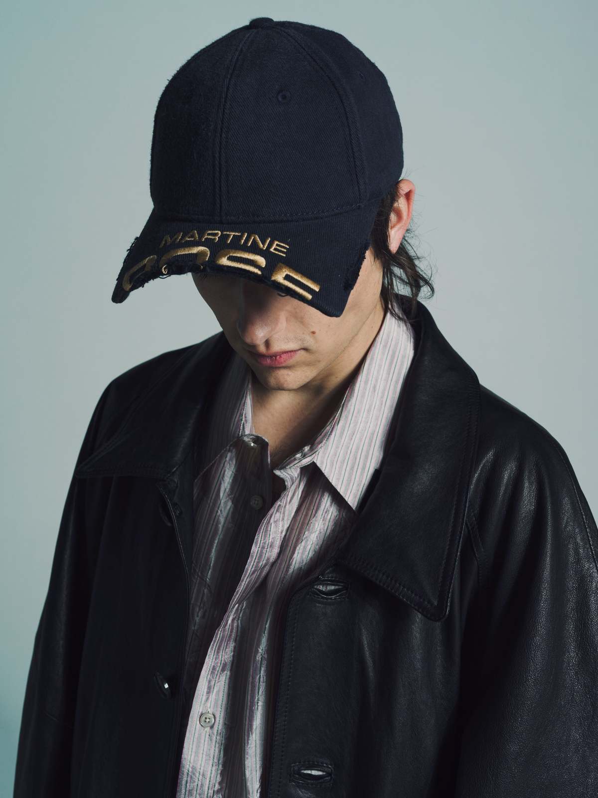 MARTINE ROSE CUT PEAK CAP 24ss キャップ