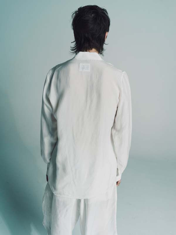 Gabriela Coll Garments Cupro Shirt - White | Garmentory