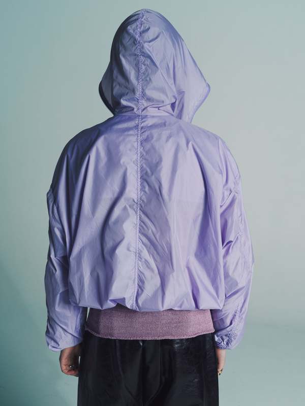 Gabriela Coll Garments Limonta Hooded Zipper Jacket - Mauve