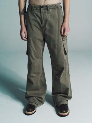 Our Legacy Herringbone Mount Cargo - Uniform Olive | Garmentory