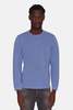 04651/ Merino Oyster Crewneck - Sky - Thumbnail 1