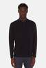 04651/ Organic Henley Long Sleeve - Black - Thumbnail 1