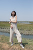 Micaela Greg Rib Jumpsuit - Thumbnail 2