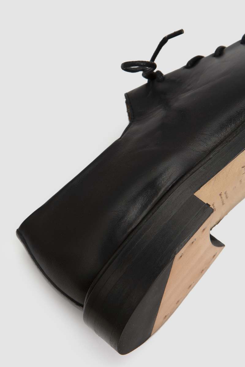 Jacques Solovire Paris Edouard Calf Leather oxford - Black | Garmentory