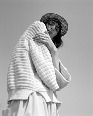 Micaela Greg Roll Rib Sweater Micaela Greg Roll Rib Sweater