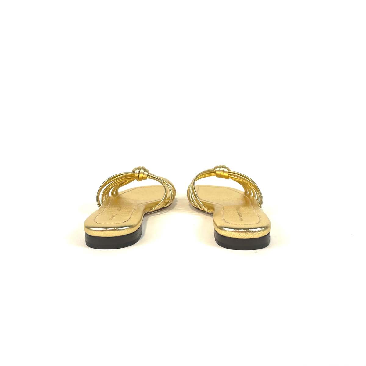 Loeffler Randall Izzie Knotted Sandal - Gold - Image 3 of 7