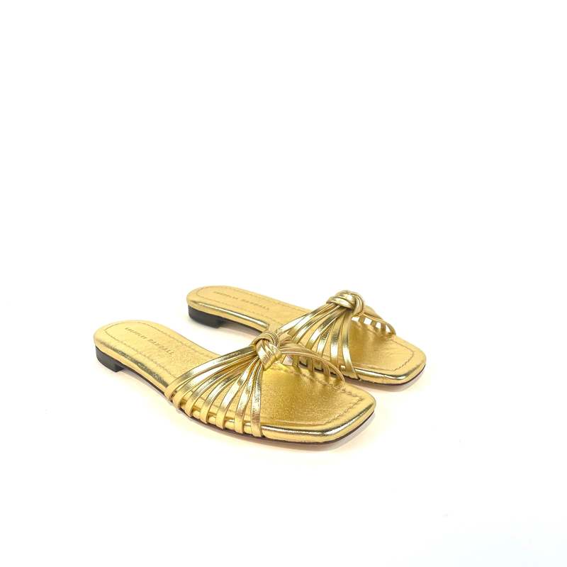 Loeffler Randall Izzie Knotted Sandal - Gold