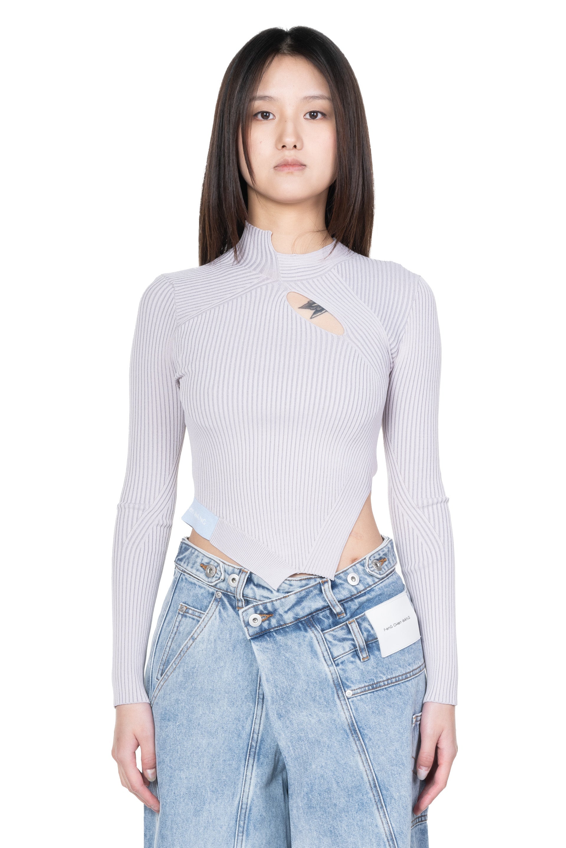 Feng Chen Wang Deconstructed Sweater | Garmentory