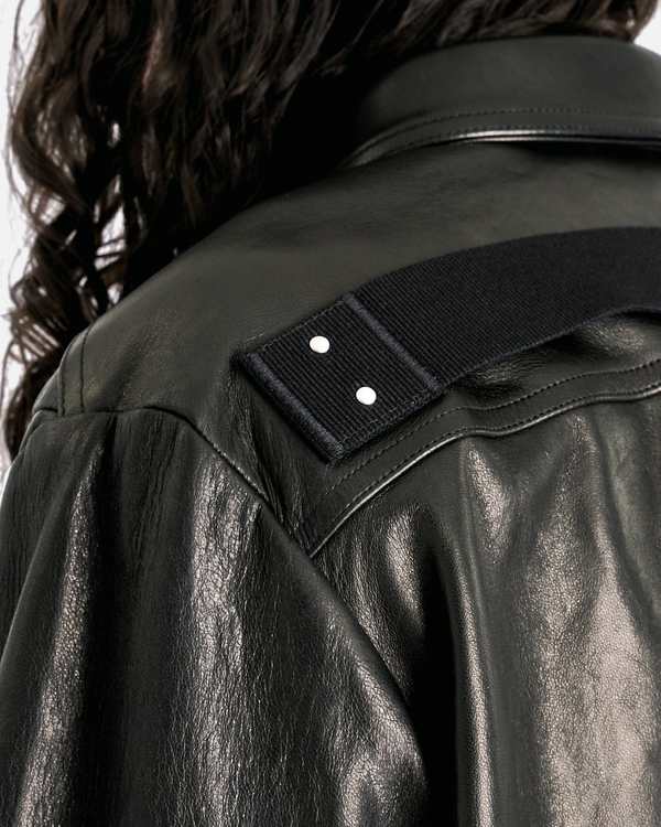 Rick Owens Alice Strobe Shirt - Black | Garmentory