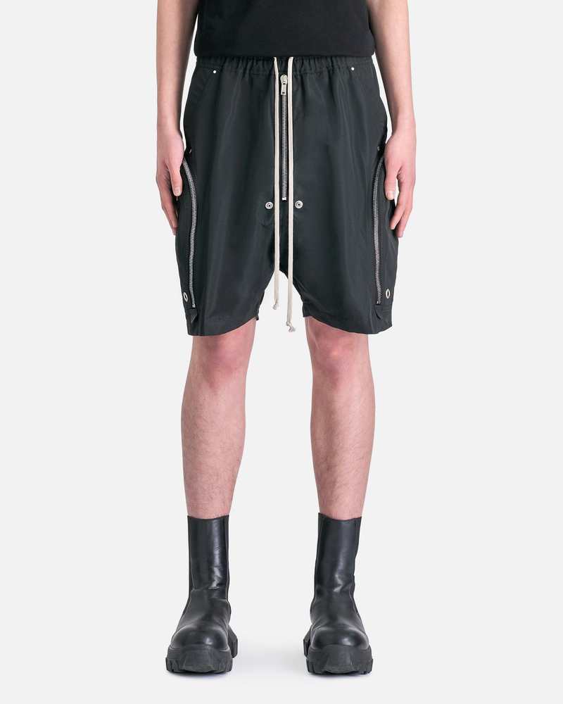 Rick Owens Bauhaus Bela Shorts - Black | Garmentory