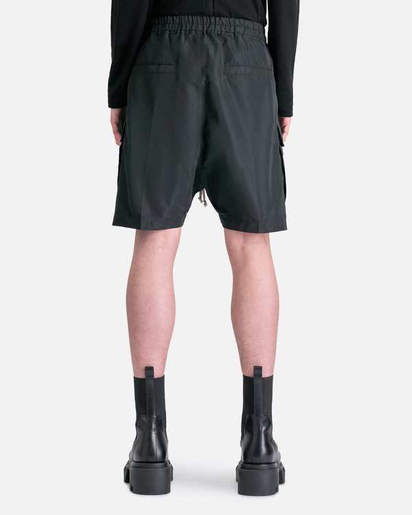 Rick Owens Cargo Bela Shorts - Black | Garmentory