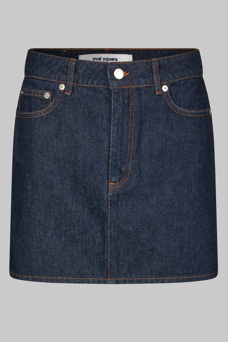Oval Square Wonder Mini Skirt - Raw | Garmentory