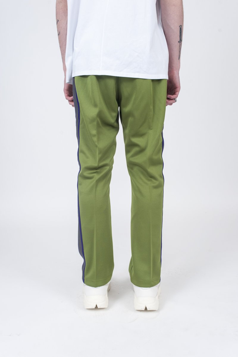 Needles Narrow Track Pant Poly Smooth Green | Garmentory