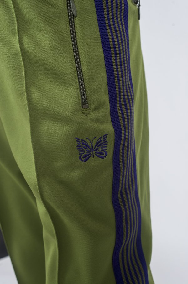 Needles Narrow Track Pant Poly Smooth Green | Garmentory Needles Narrow Track Pant Poly Smooth Green | Garmentory
