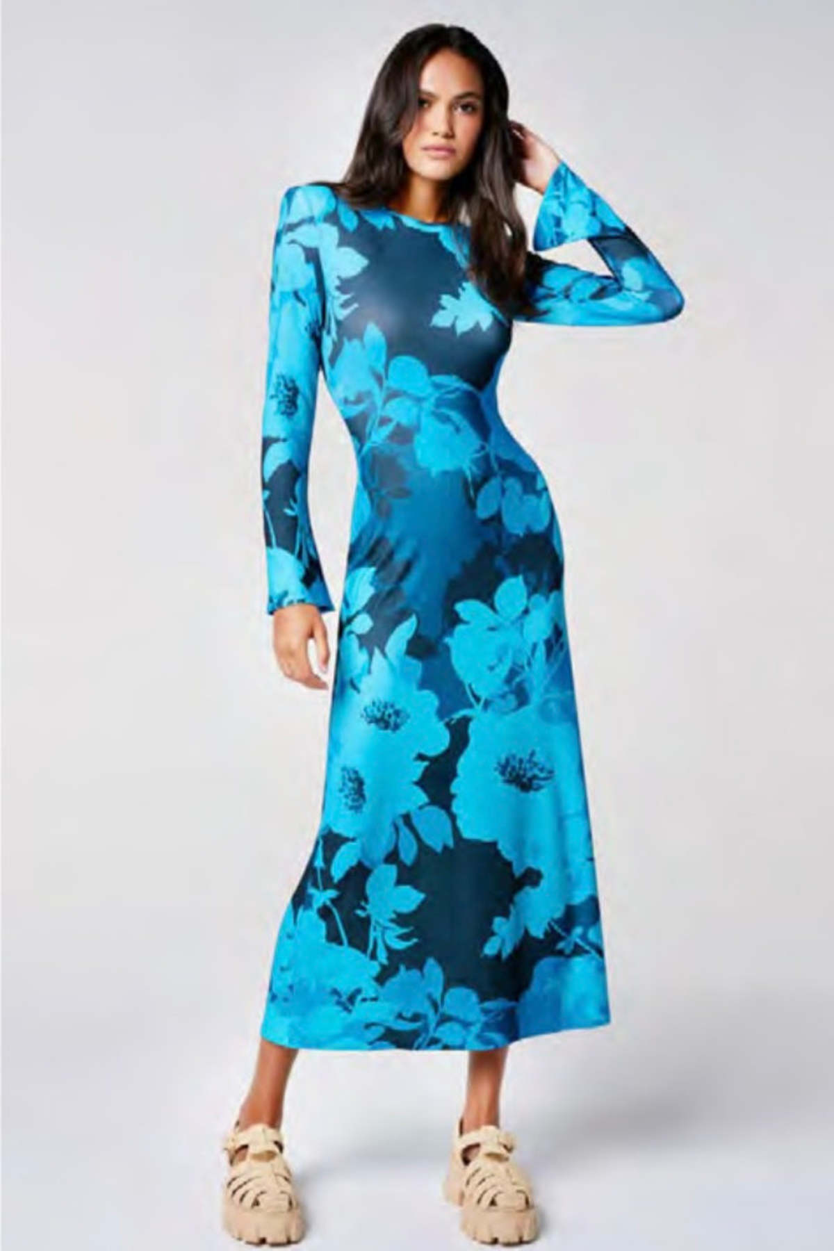 knee length dresses for ladies Eterne main image 1