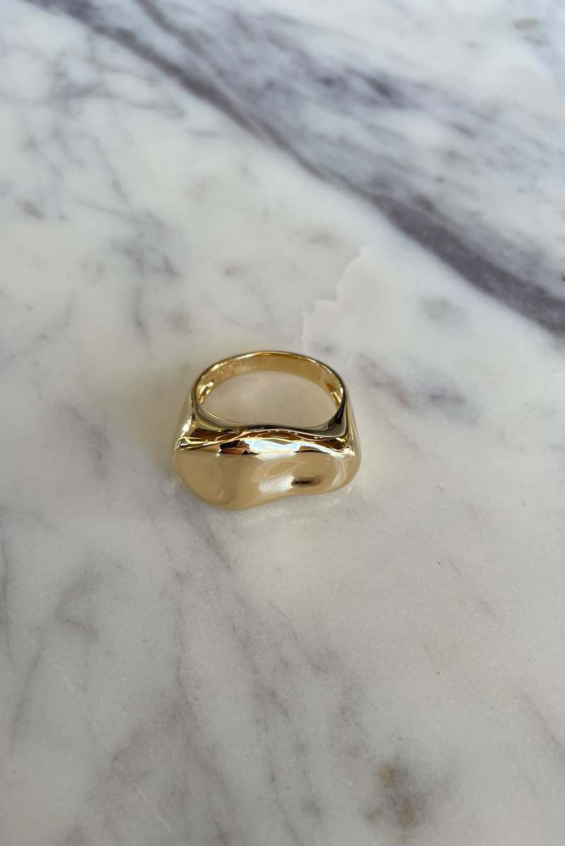 Flash Jewellery Palazzo Ring 14K Vermeil Garmentory