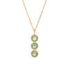Jennie Kwon Designs  Mazurka Necklace - Green Sapphire - Thumbnail 2