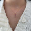 Jennie Kwon Designs Mazurka Necklace - Pink Sapphire - Thumbnail 2