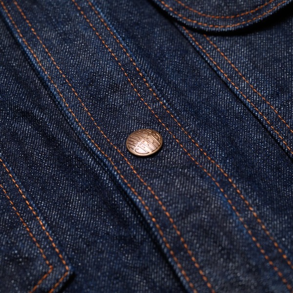 Indigofera Fargo Trucker Shiroyama 18oz Japanese Selvedge Denim jackets - Blue Indigofera Fargo Trucker Shiroyama 18oz Japanese Selvedge Denim jackets - Blue