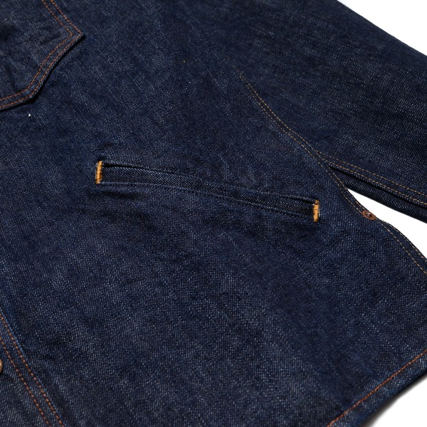Indigofera Fargo Trucker Shiroyama 18oz Japanese Selvedge Denim jackets - Blue Indigofera Fargo Trucker Shiroyama 18oz Japanese Selvedge Denim jackets - Blue