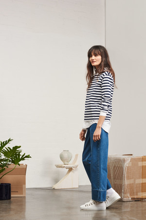 Kowtow Building Block Boat Neck Top Kowtow Building Block Boat Neck Top