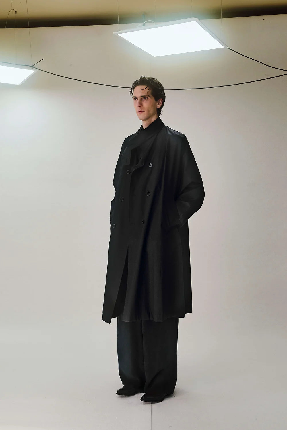 Gabriela Coll Garments Loro Piana Rain System Oversized Coat