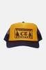 Blue&Cream Westport Mesh Trucker Hat - Navy/Yellow - Thumbnail 1