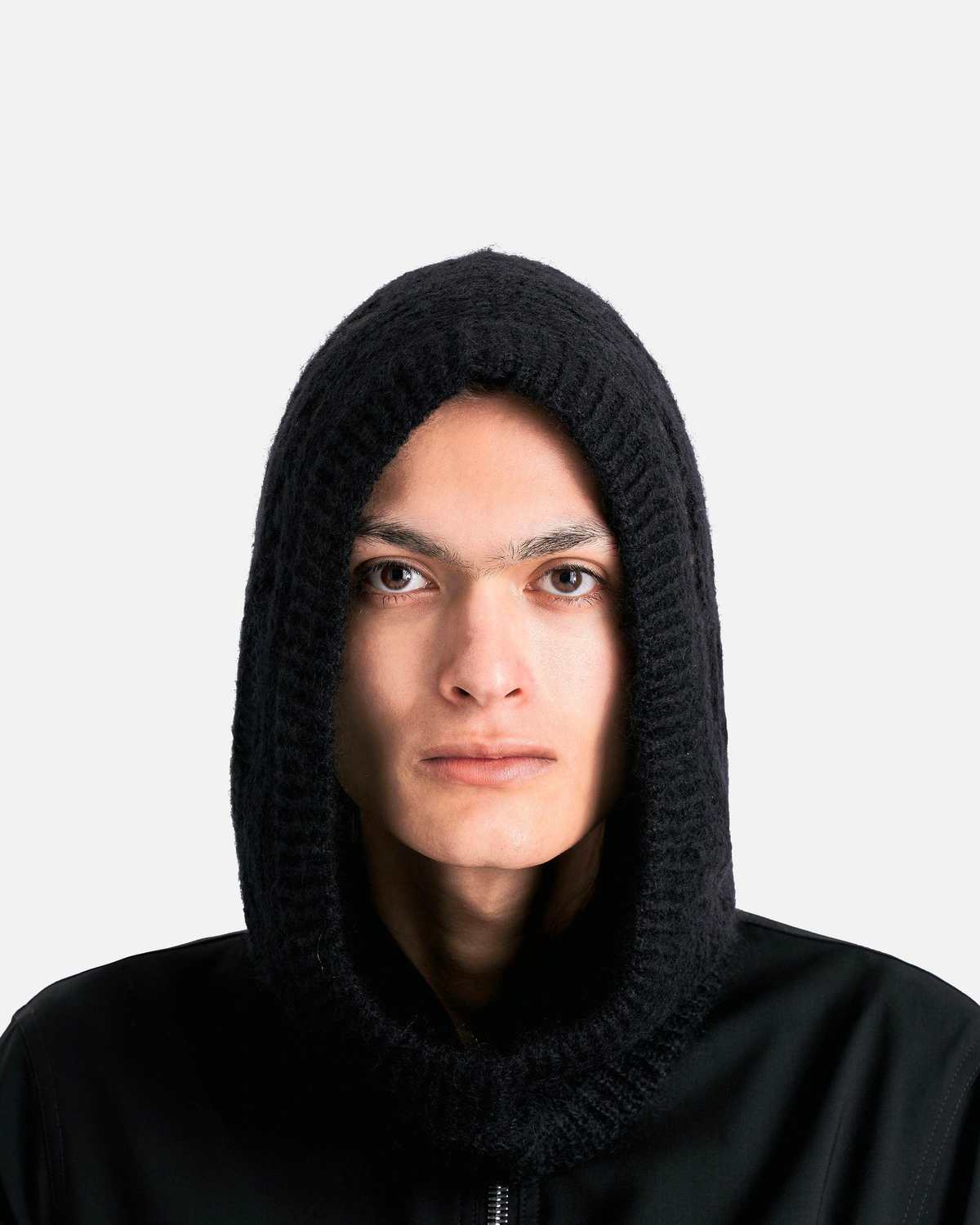 ハット Rick Owens Knitted Hood Knit Hood in Black – SVRN
