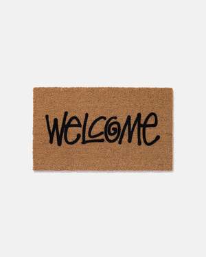 【激レア】【デッドストック】Stussy welcome ラグマット STUSSY（ステューシー） マット メンズ Stussy Welcome ( stussy mat
