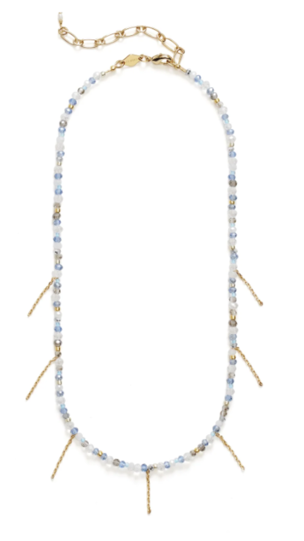 Anni Lu Silver Lining Necklace Gold Garmentory