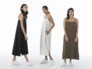 Ali Golden Square Dress - Thumbnail 2