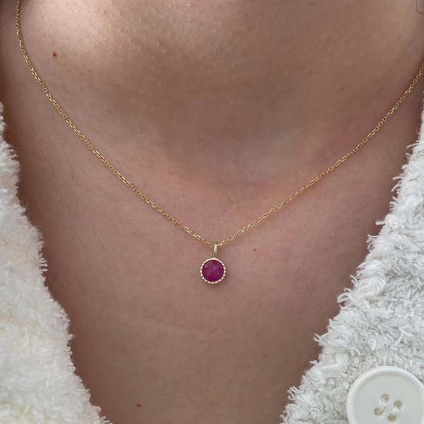 Jennie Kwon Designs Ruby Aria Necklace - Multi