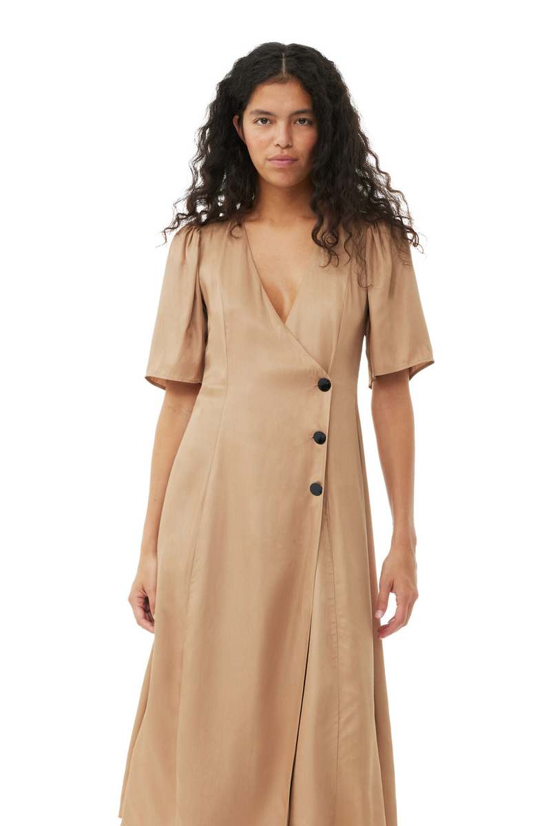 【GANNI】dress 0400020806602_HEATHER?wid=600&