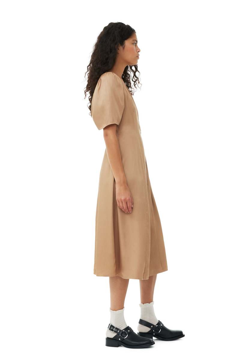 【GANNI】dress 0400020806602_HEATHER?wid=600&
