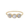Jennie Kwon Designs Blue Sapphire Aria Ring - 14K Yellow/14K Rose/14K White - Thumbnail 5