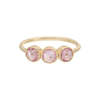 Jennie Kwon Designs Pink Sapphire Aria Ring - 14K Yellow/14K Rose/14K White - Thumbnail 5