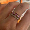 Jennie Kwon Designs Pink Sapphire Aria Ring - 14K Yellow/14K Rose/14K White - Thumbnail 4