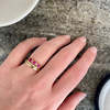 Jennie Kwon Designs Ruby Aria Ring - 14K Yellow/14K Rose/14K White - Thumbnail 3