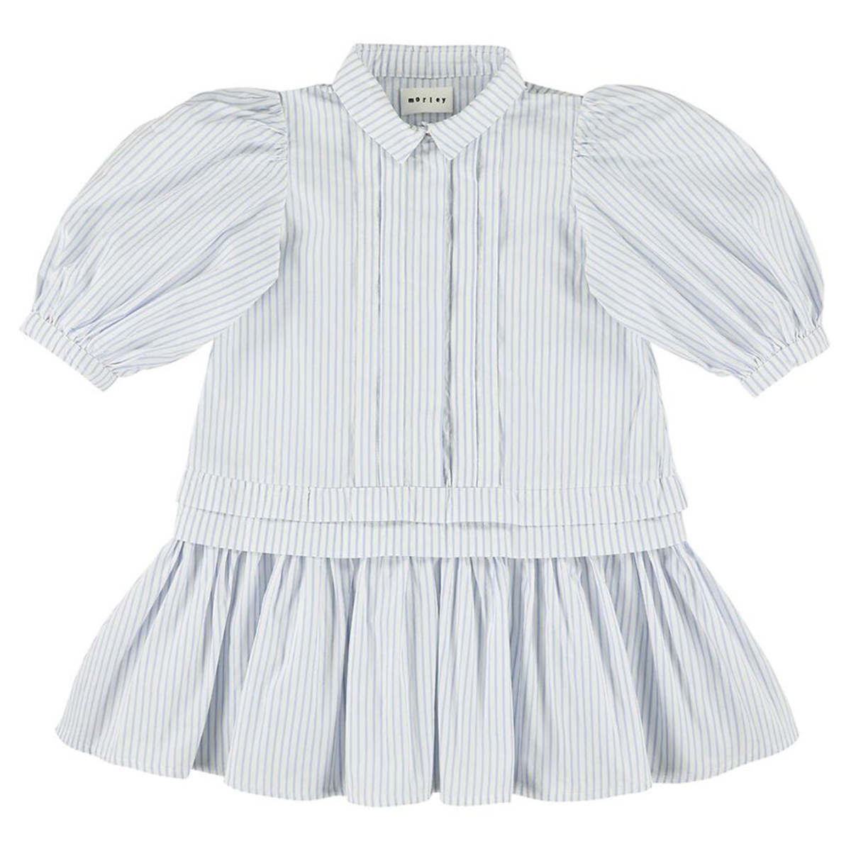 Kids Morley Woman Uriel Prince Dress - Sky Blue Stripes - Image 2 of 3