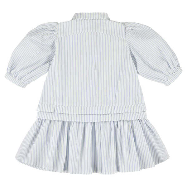 Kids Morley Woman Uriel Prince Dress - Sky Blue Stripes