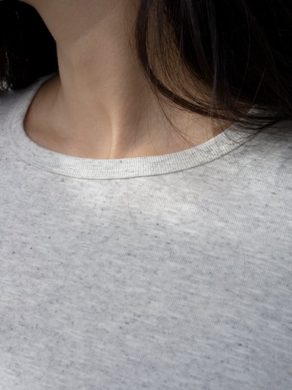 Calder Blake Diane Heather Rib Tee Calder Blake Diane Heather Rib Tee