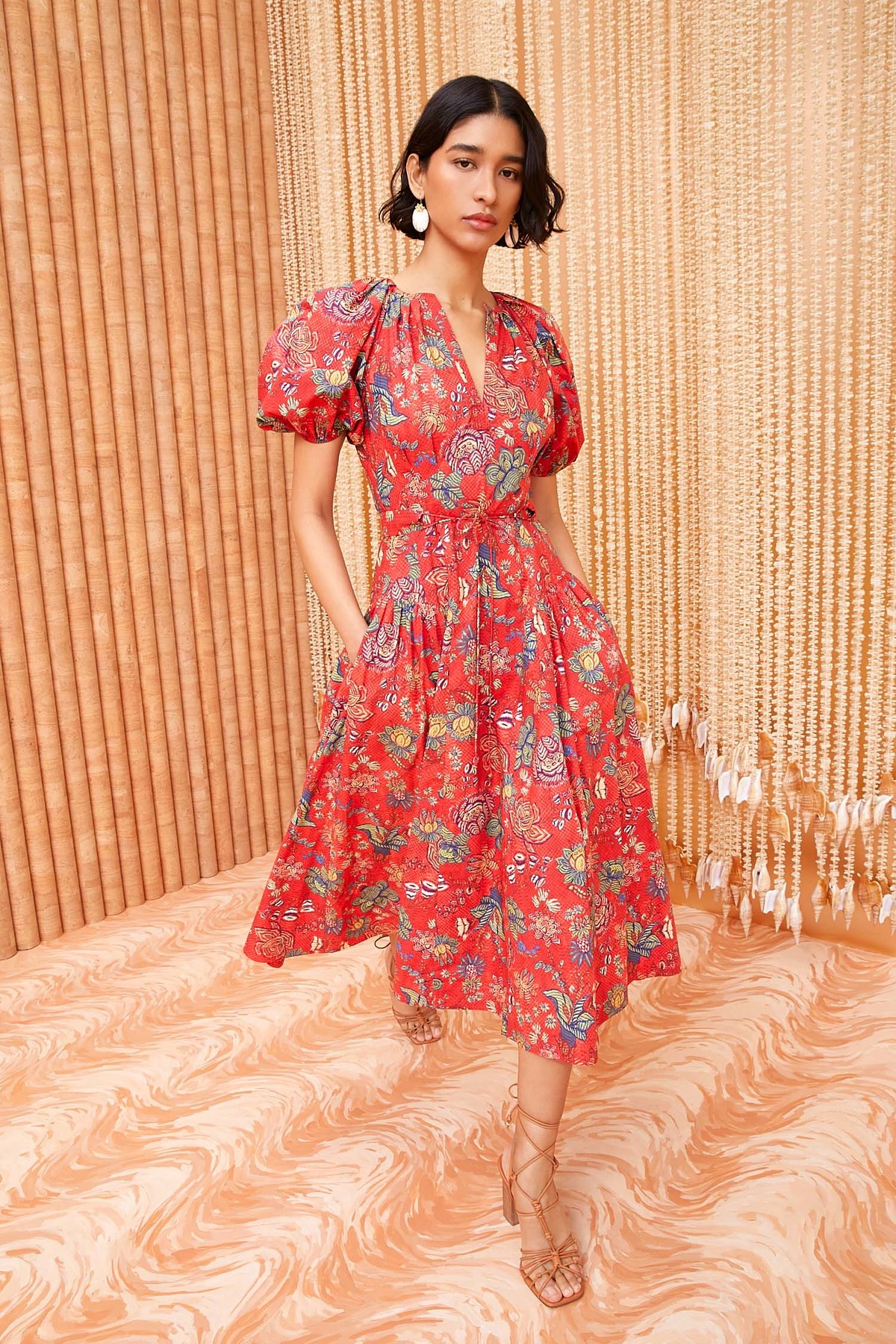 Ulla Johnson フリル付きドレス サイズ0 Ulla Johnson フリル付きドレス サイズ0