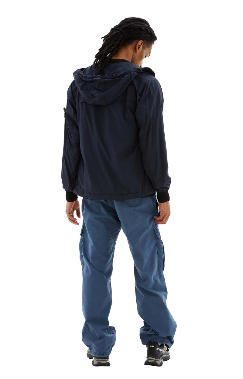 Packable Skin Touch Nylon-TC Jacket (Navy) | Garmentory