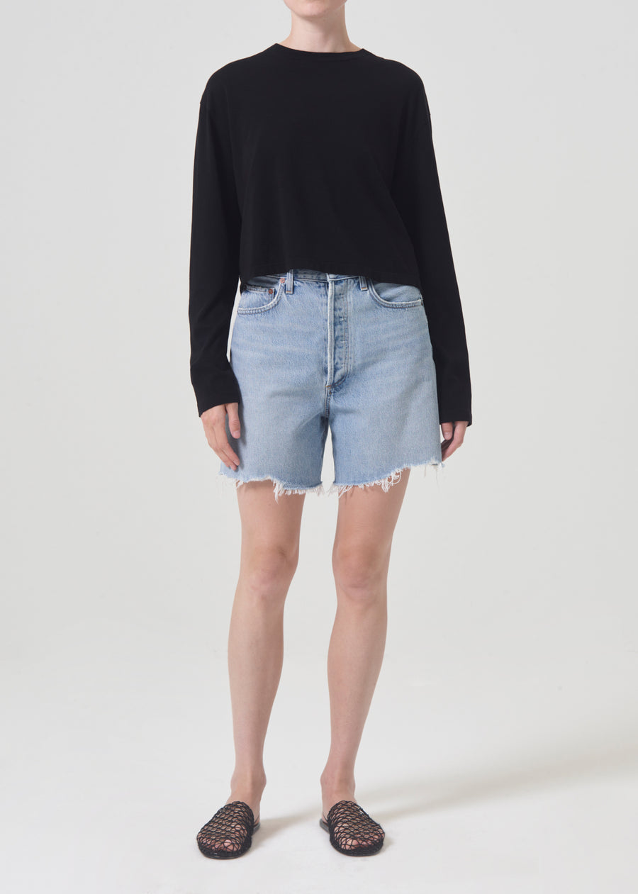 AGOLDE Mason Cropped Tee | Garmentory