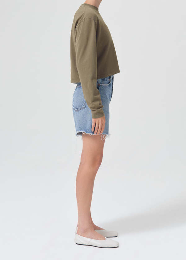 AGOLDE Mason Cropped Tee | Garmentory